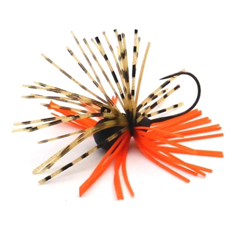 Fishing Lure Soft Plastic - 1pcs 3.5g 5.2g Siliconen Jig Hoofd