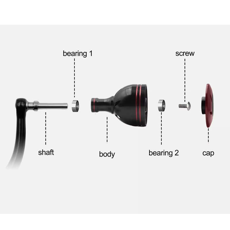 Shimano Reel Sienna - 30mm Power Knob voor Shimano Nexave