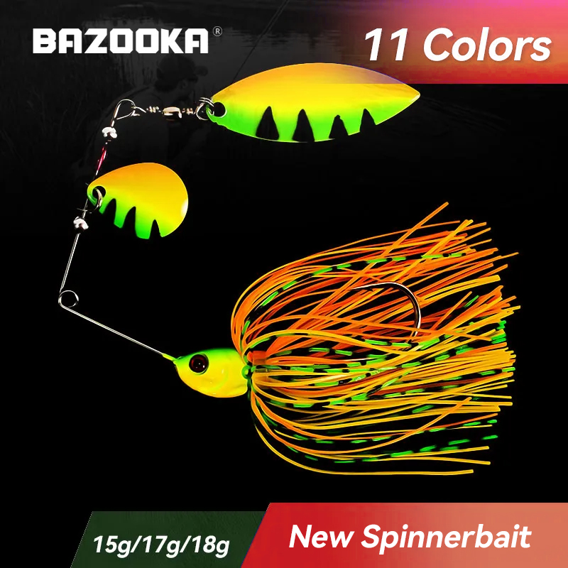 Fishing Lure Jerkbait - Bazooka 15g 18g Spinnerbait Vissen Lokken