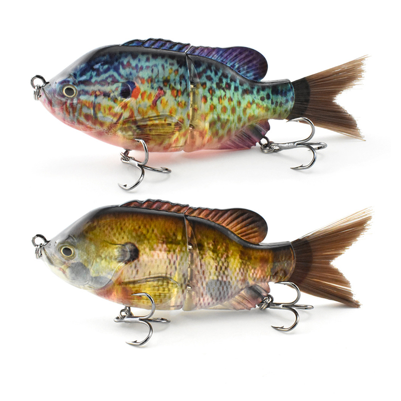 Fishing Lure Popper - 13Cm/33G Bionische tweedelige plastic kunstaas met