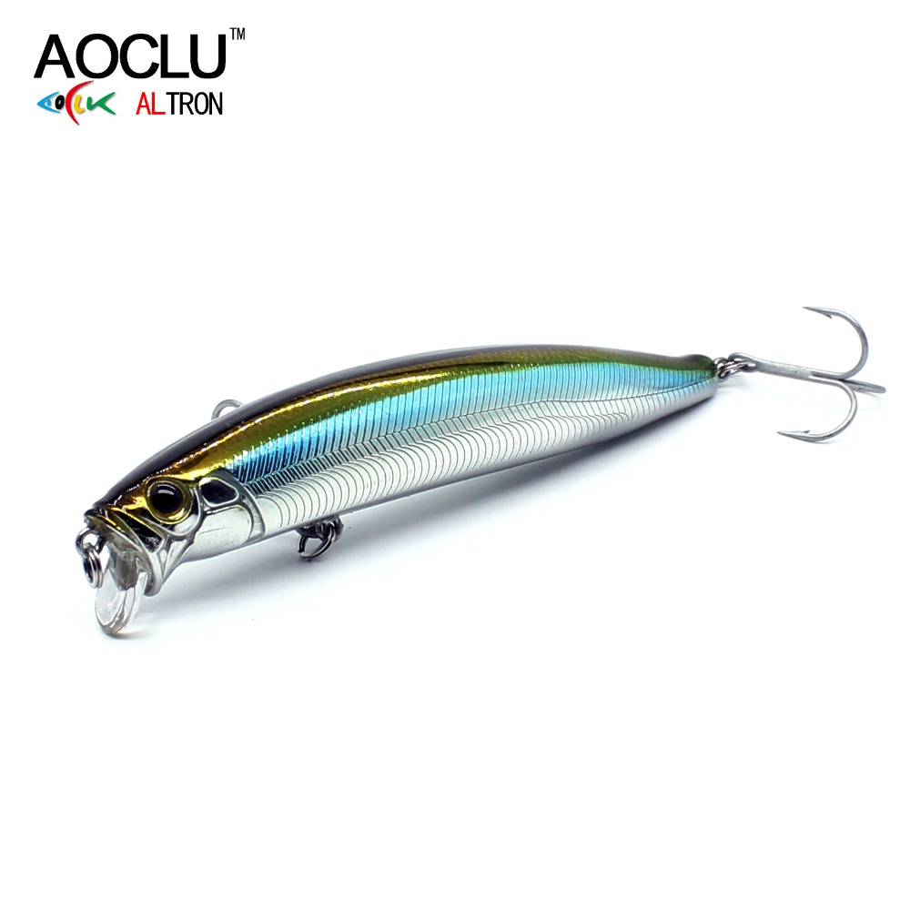 Fishing Lure Jerkbait - AOCLU Zeebaars Killer Drijvende Wobbler 105mm