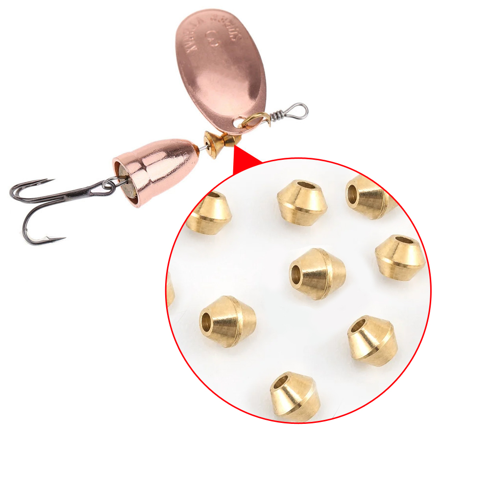 Fishing Lure Spinner - 40 stks DIY Lokken Messing Vissen