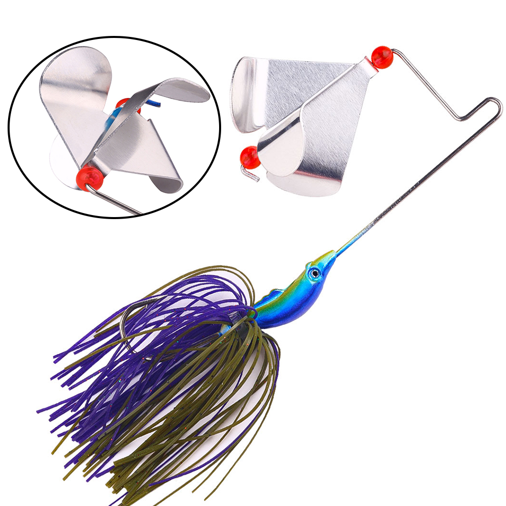 Fishing Lure Blade Bait - 22g Buzzbait Vissen Lokken met Propeller