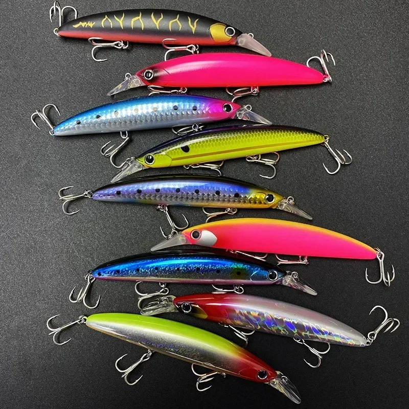 Fishing Lure Spinnerbait - Drijvende Minnow Vissen Lokt 110MM 20g