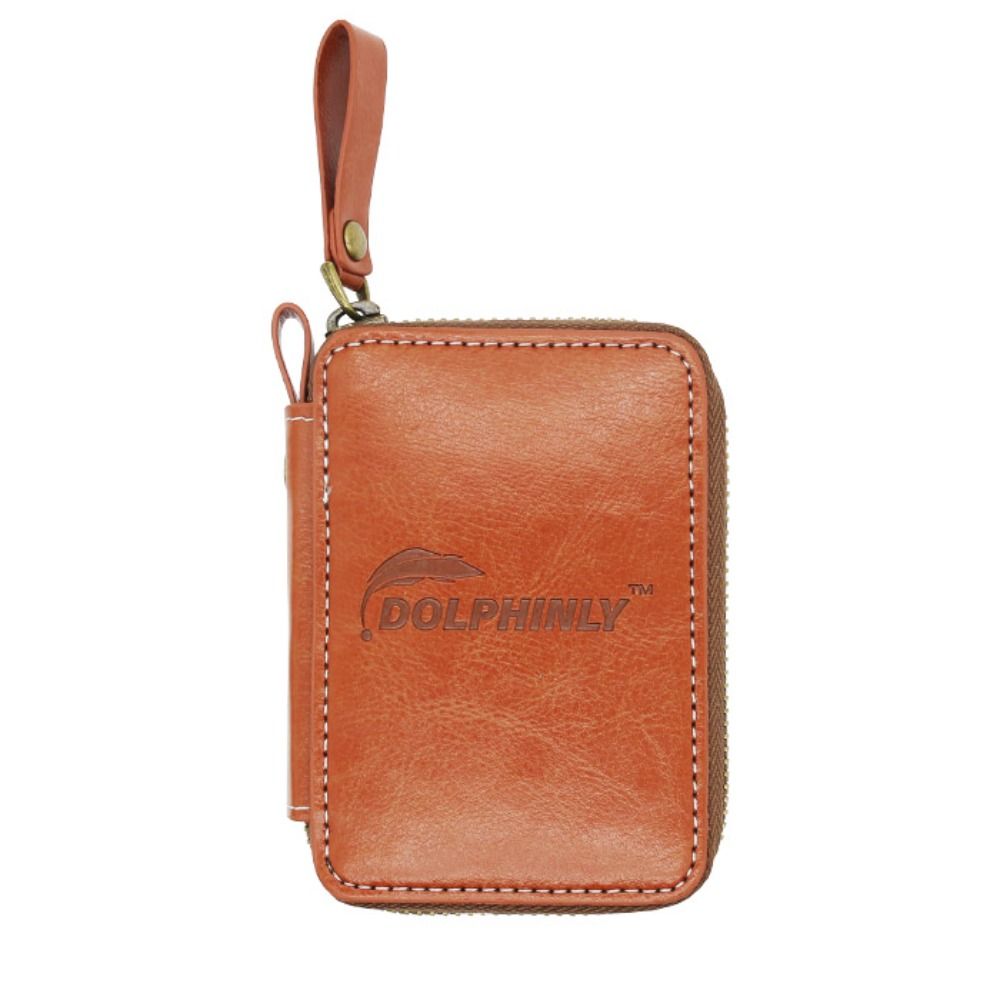 Fishing Lure Spinner - PU lederen portemonnee tas draagtas kunstaas