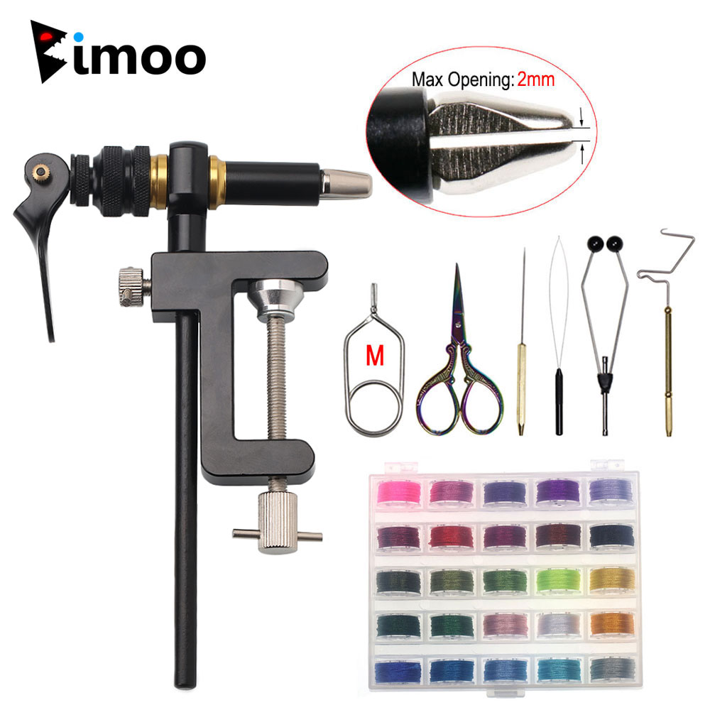 Fishing Lure Spinner - Bimoo 360 ° Rotatie C-Klem Vliegbinden