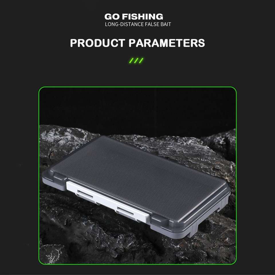 Fishing Lure Spinner - Nieuwe plastic visdoos met draagbare sponsmat,