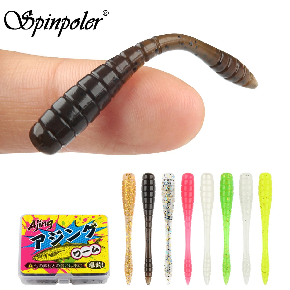 Fishing Lure Topwater - Spinpoler TPR Ajing Zacht Kunstaas Rots