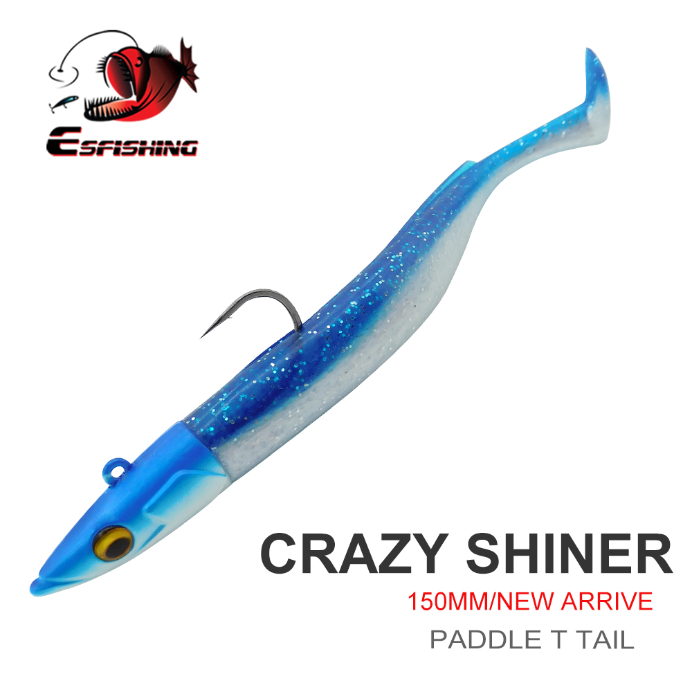 Fishing Lure Soft Plastic - ESFISHING Zachte Vislokdoos Leurre Souple Crazy
