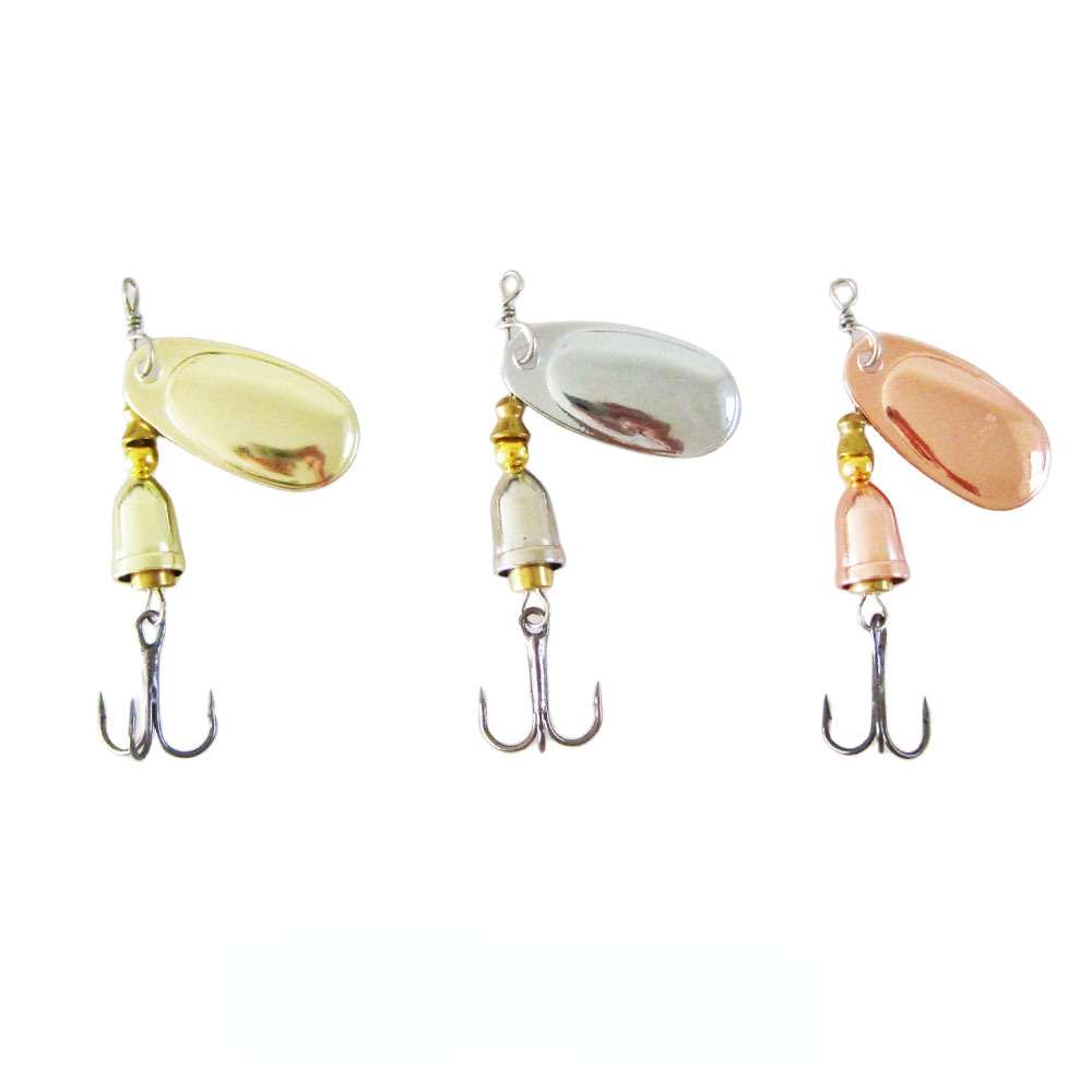 Fishing Lure Blade Bait - Metalen Aas Messing Harde Kunstmatige Lepel