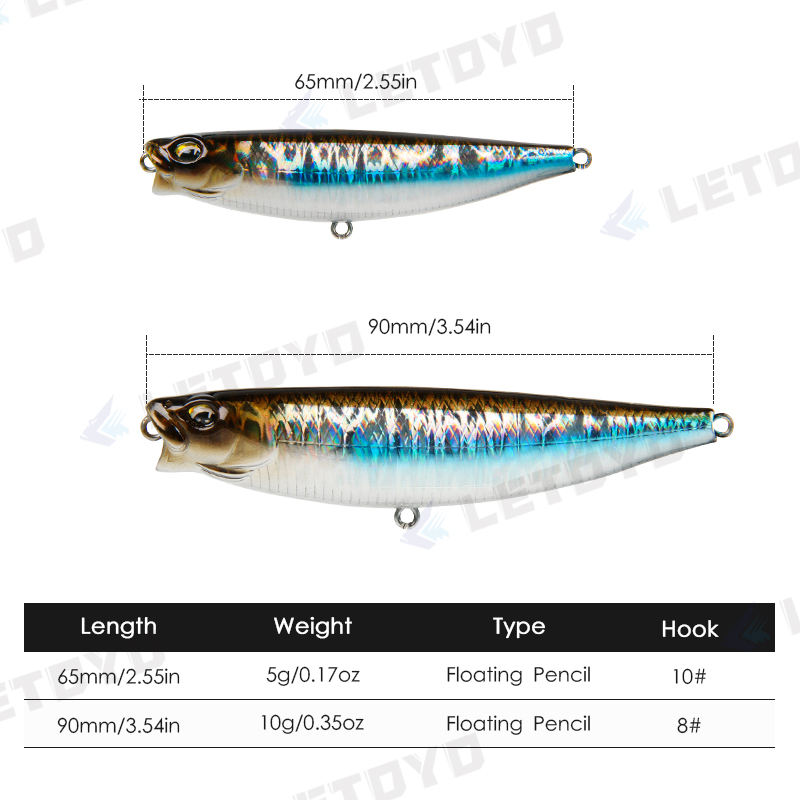LETOYO 65Mm 5G/90Mm 10G Opperv - Fishing Lure Swimbait recensie en prijs
