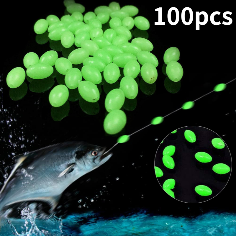 100 stks/partij Ovale Nacht Li - Fishing Lure Topwater recensie en prijs