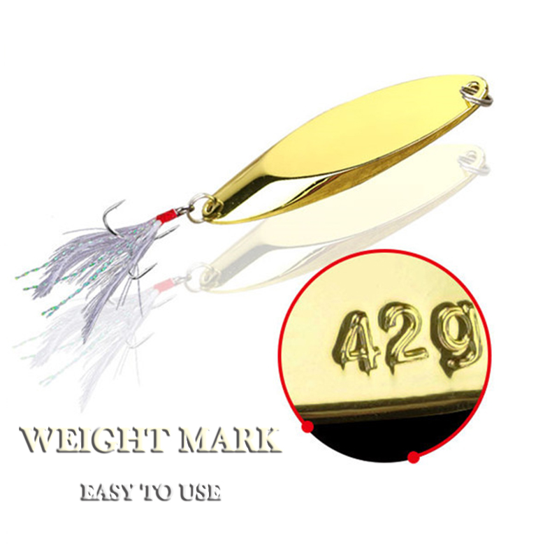 1 st 2.5g-35g Metalen Lepel Lo - Fishing Lure Spinner recensie en prijs