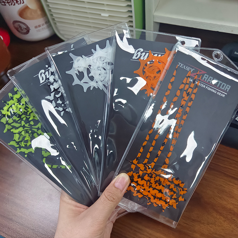 TEASER 5pcs SKIRT-18 145mm Sil - Fishing Lure Jig recensie en prijs