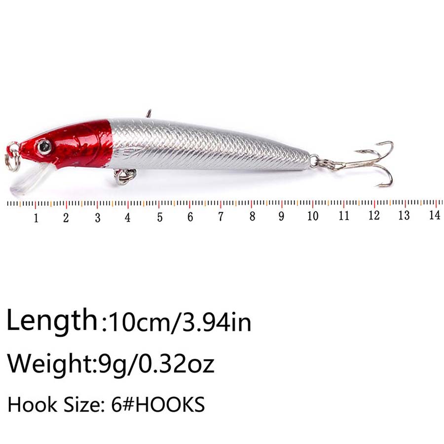 10PCS Jerkbait Minnow Swimbait - Fishing Lure Jerkbait recensie en prijs