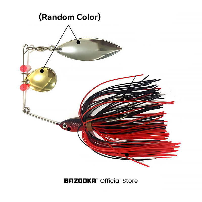 Bazooka 15g 18g Spinnerbait Vi - Fishing Lure Jerkbait recensie en prijs