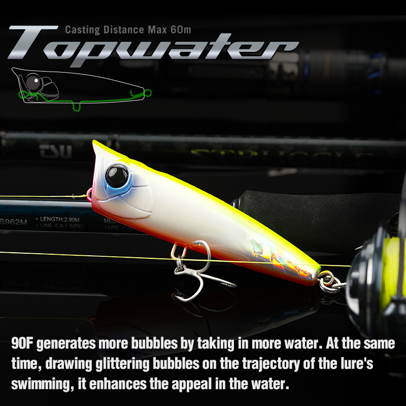 Tsurinoya 90Mm 23G Topwater Po - Fishing Lure Popper recensie en prijs