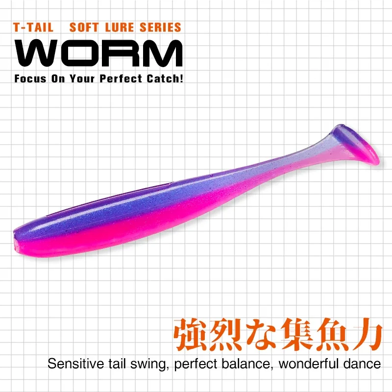 TSURINOYA NIEUWE MAAT 100mm 12 - Fishing Lure Soft Plastic recensie en prijs
