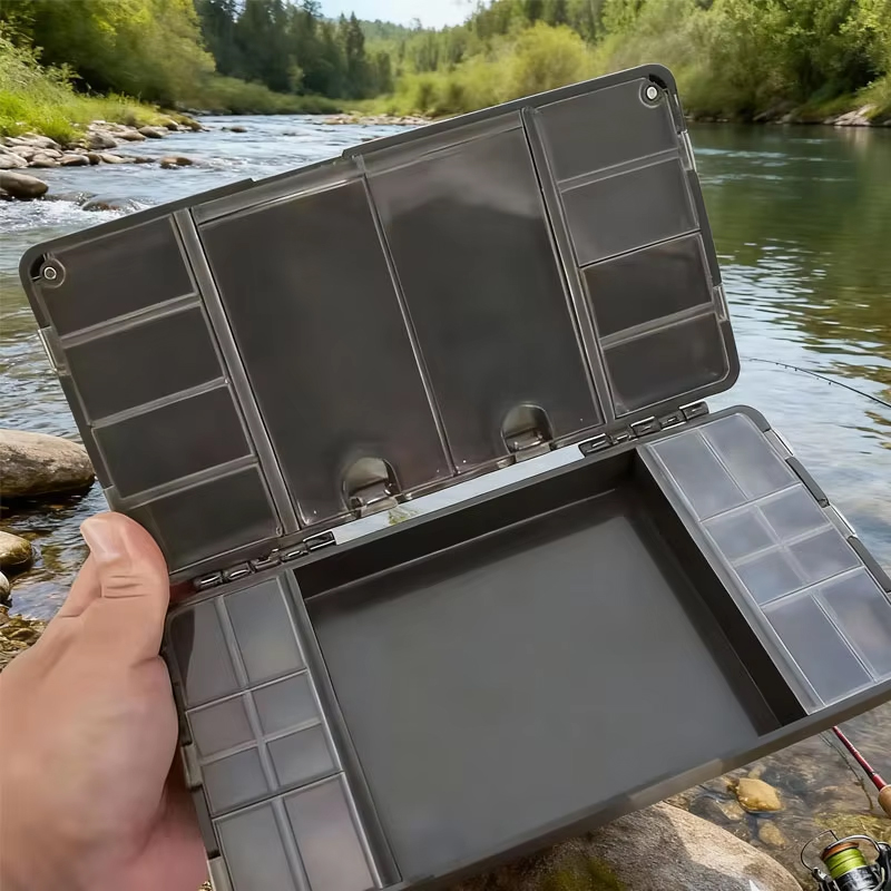 Harde PVC-visgereidoos met gro - Fishing Lure Kit recensie en prijs
