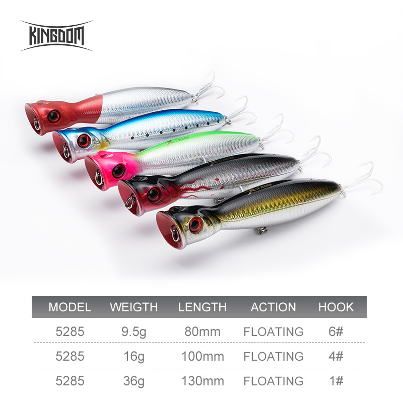 Koninkrijk Drijvende Popper Vi - Fishing Lure Popper recensie en prijs