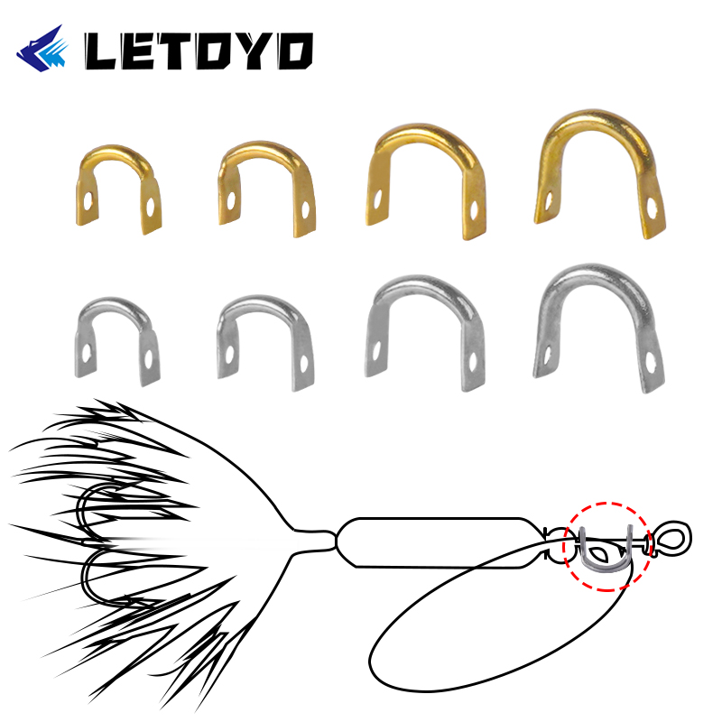Letoyo 100Pcs Gevouwen Clevise - Fishing Lure Spinner recensie en prijs