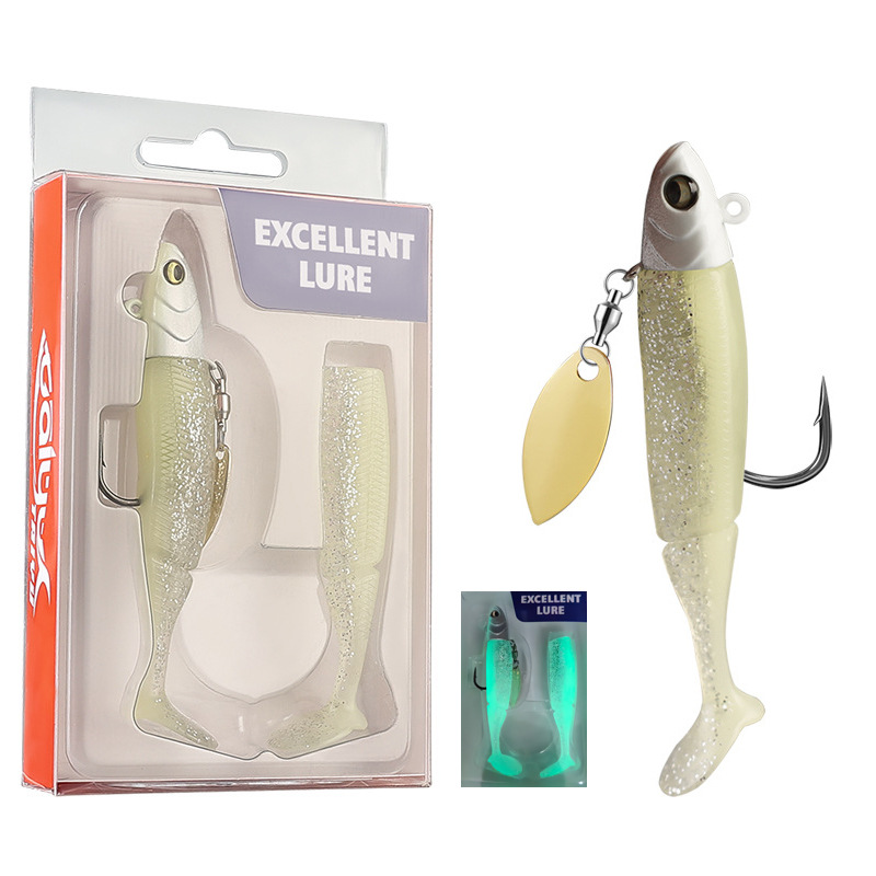 1 Stuks Zachte Swimbait Vislok - Fishing Lure Blade Bait recensie en prijs