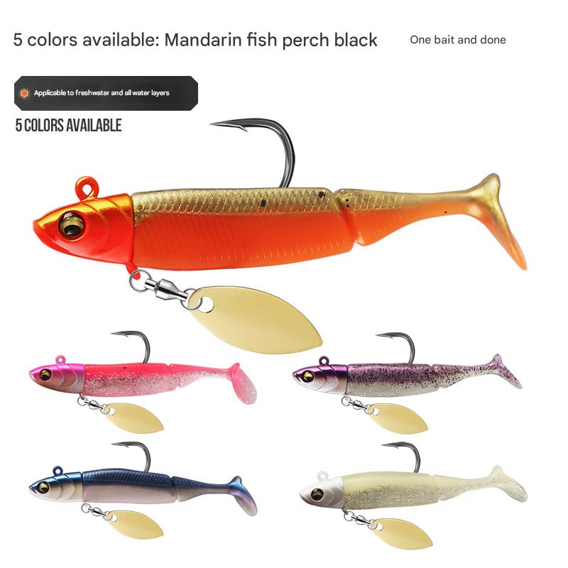 1 Stuks Zachte Swimbait Vislok - Fishing Lure Blade Bait recensie en prijs