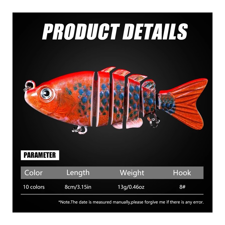 1 STKS 8 cm 13g Levensechte Vi - Fishing Lure Popper recensie en prijs