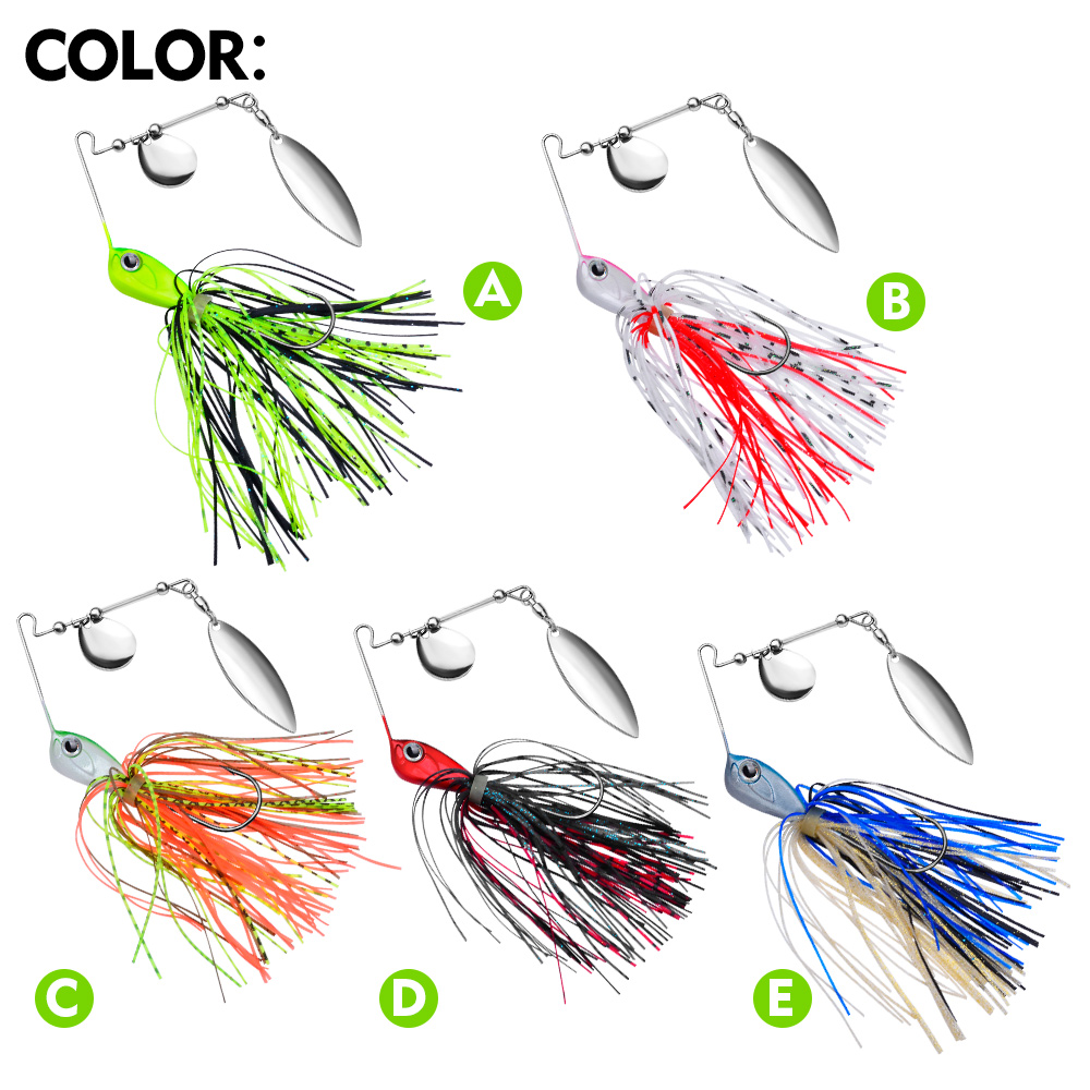 Proberos 10/14g Spinner Bait V - Fishing Lure Blade Bait recensie en prijs