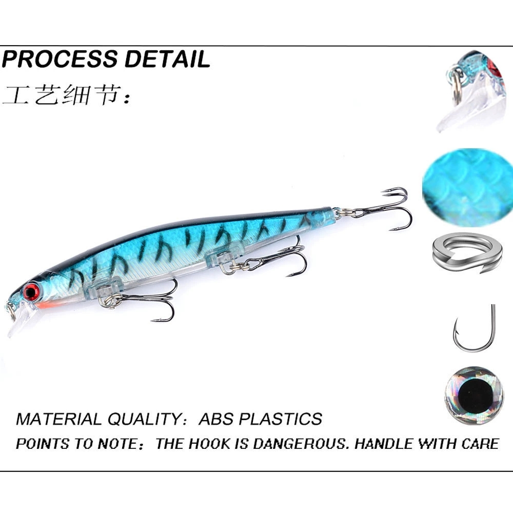 1 st Laser Sinking Minnow Viss - Fishing Lure Jerkbait recensie en prijs