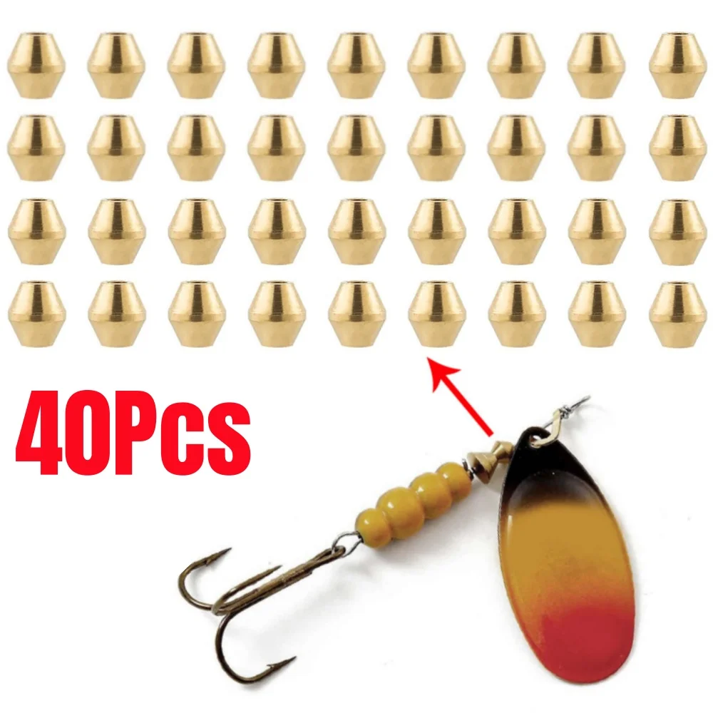 40 stks DIY Lokken Messing Vis - Fishing Lure Spinner recensie en prijs