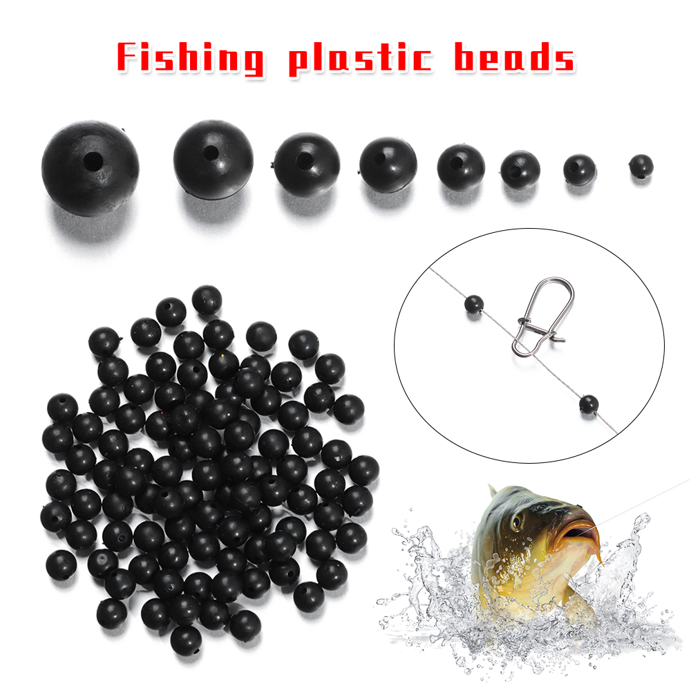 100 stks/partij Vissen Kralen  - Fishing Lure Soft Plastic recensie en prijs