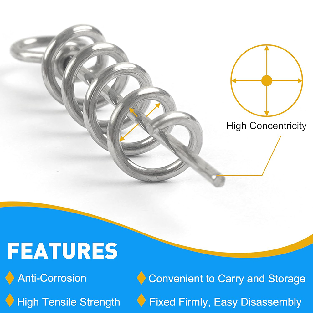50 Stuks Lente Twist Lock Viss - Fishing Lure Crankbait recensie en prijs
