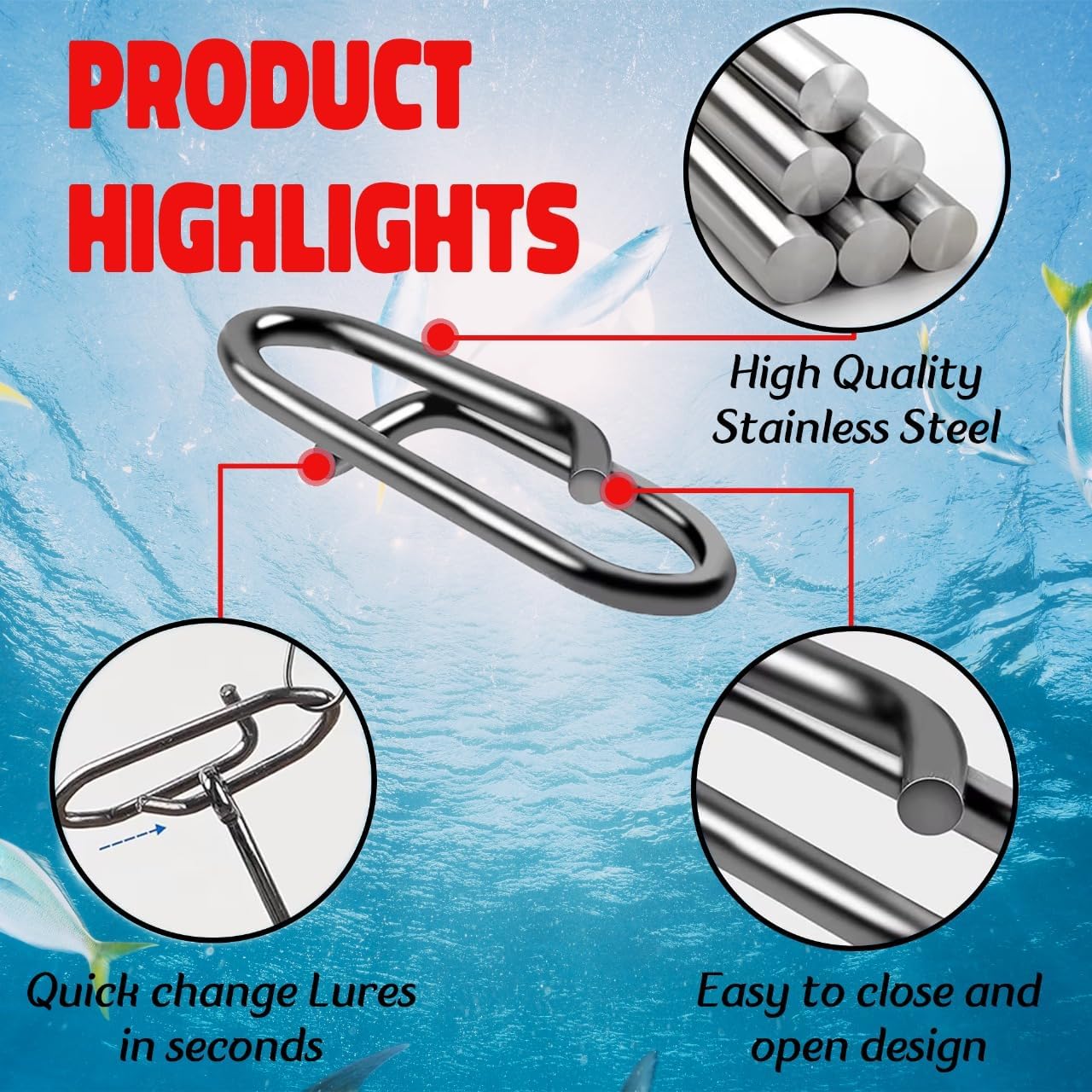 9KM Vissen Snap Kit 110pcs Pow - Fishing Lure Kit recensie en prijs