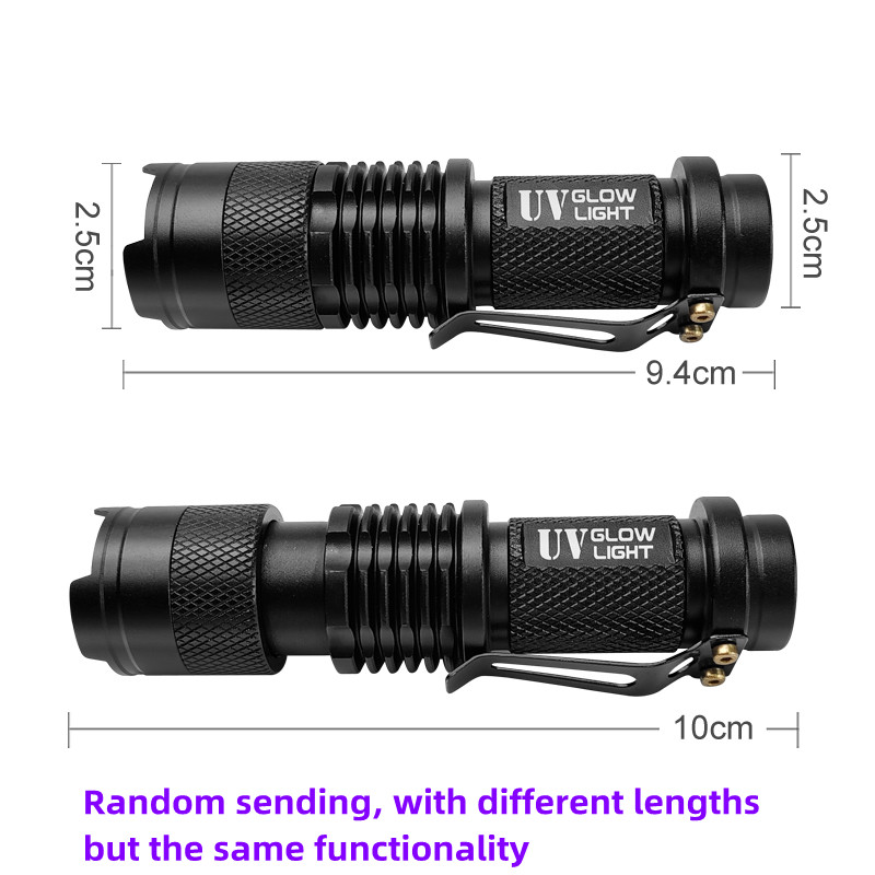 Mini UV Zaklamp 395nm Ultravio - Fishing Lure Jig recensie en prijs