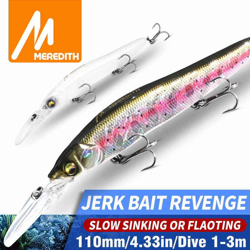 MEREDITH Minnow Wobbler Vissen - Fishing Lure Jerkbait recensie en prijs