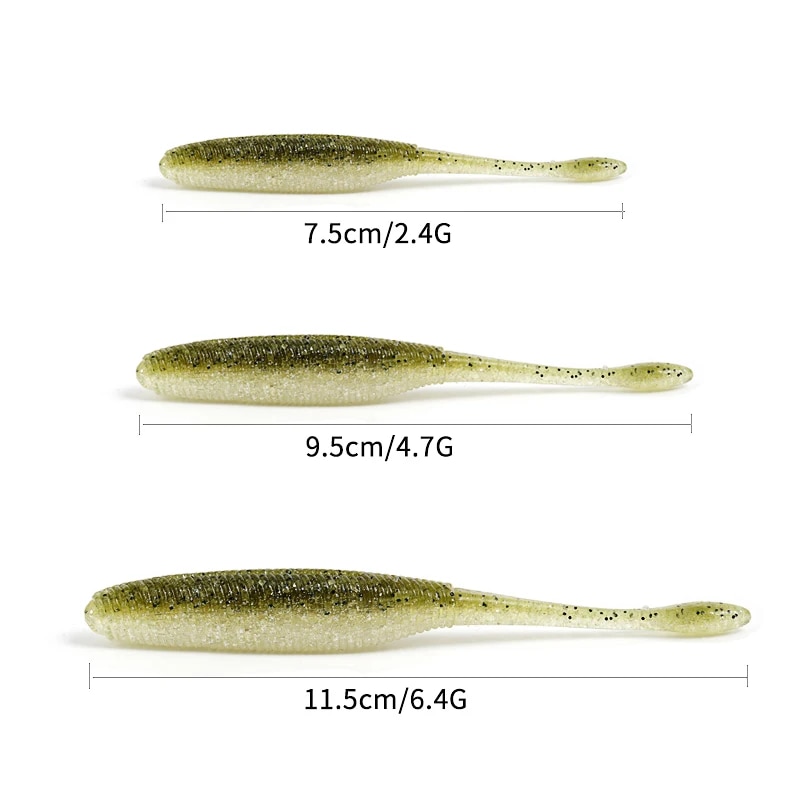 SUNMILE Vissen Lokt Drop Zacht - Fishing Lure Swimbait recensie en prijs