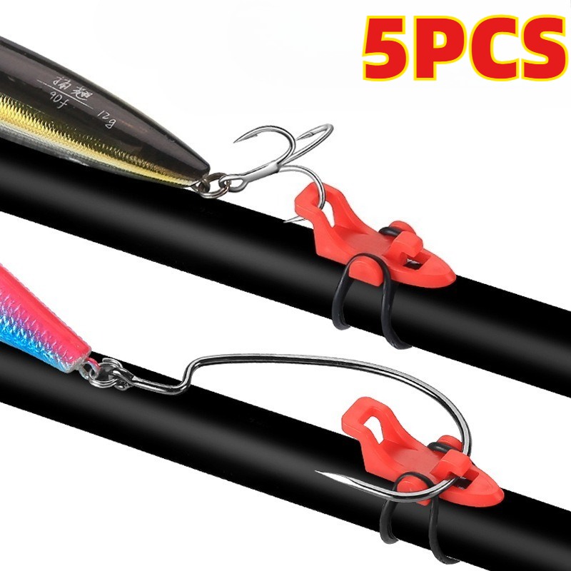 5 stks Hengel Pole Hook Keeper - Fishing Lure Jig recensie en prijs