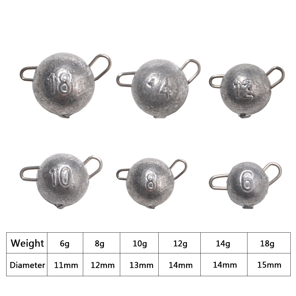 FTK 5pcs Supercontinent Sinker - Fishing Lure Jig recensie en prijs