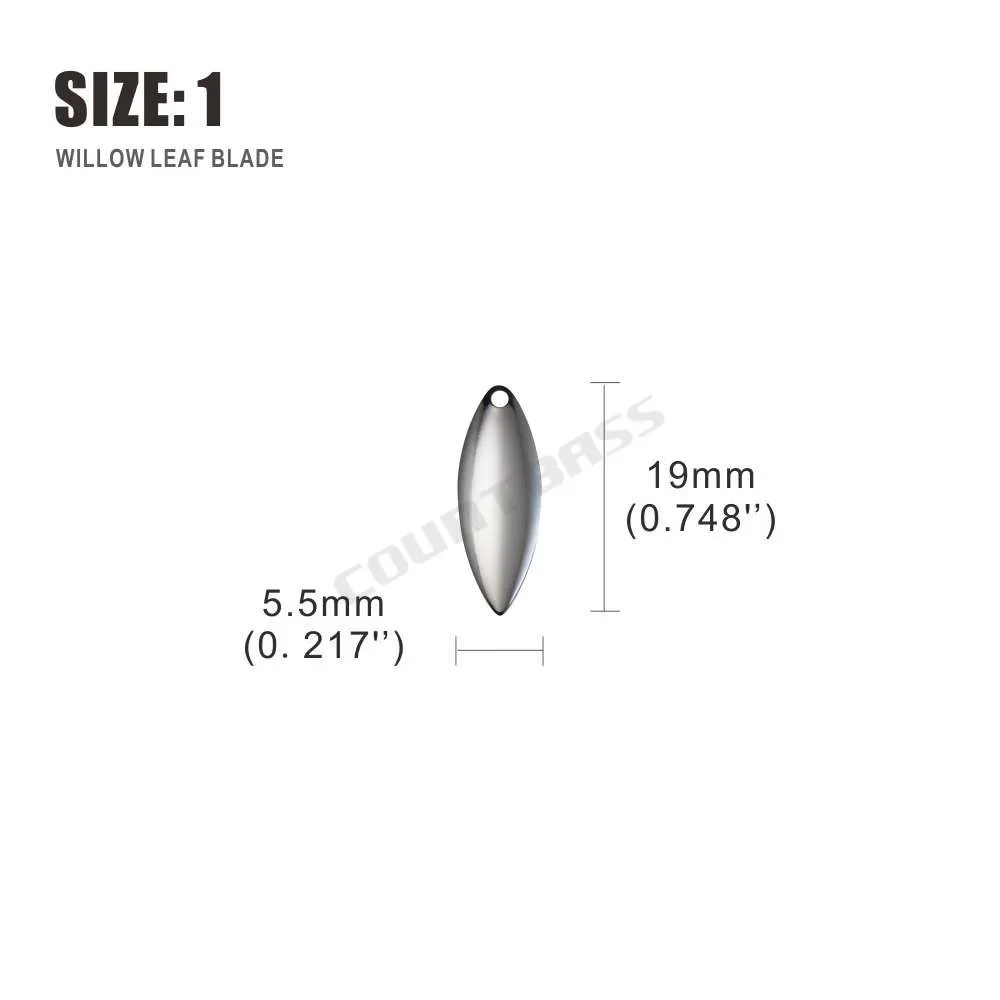 Countbass 50 stks Maat 1-6 Nik - Fishing Lure Blade Bait recensie en prijs