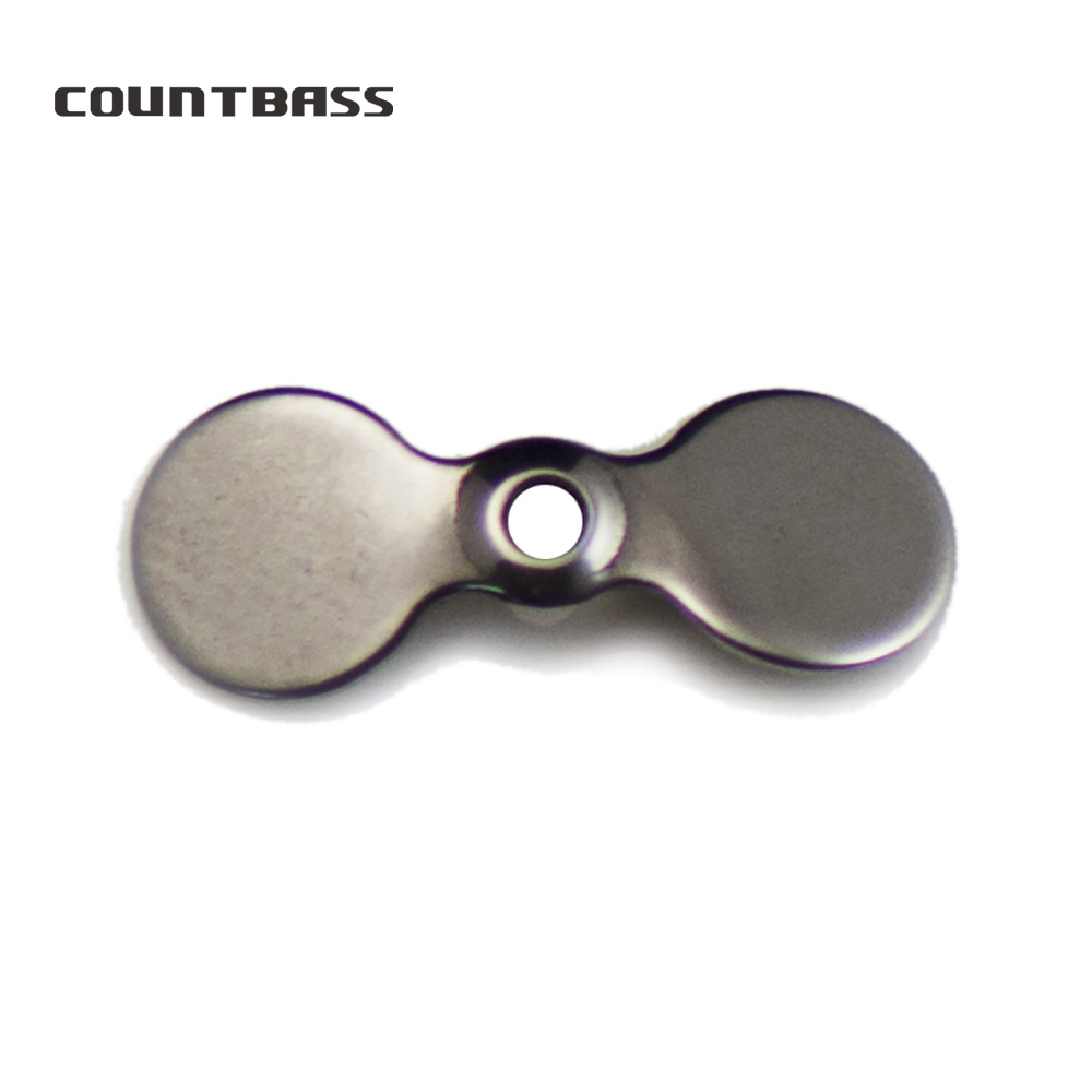 COUNTBASS 50 stuks roestvrijst - Fishing Lure Blade Bait recensie en prijs