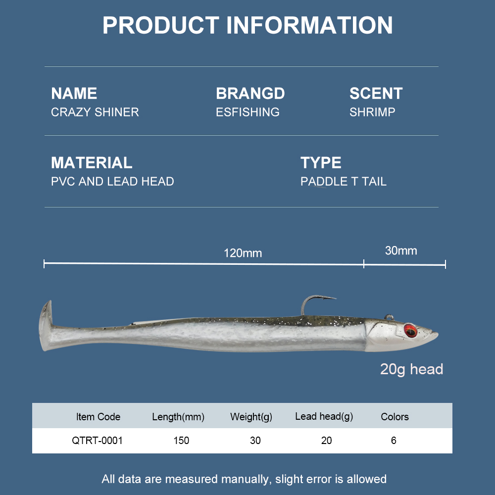 ESFISHING Zachte Vislokdoos Le - Fishing Lure Soft Plastic recensie en prijs