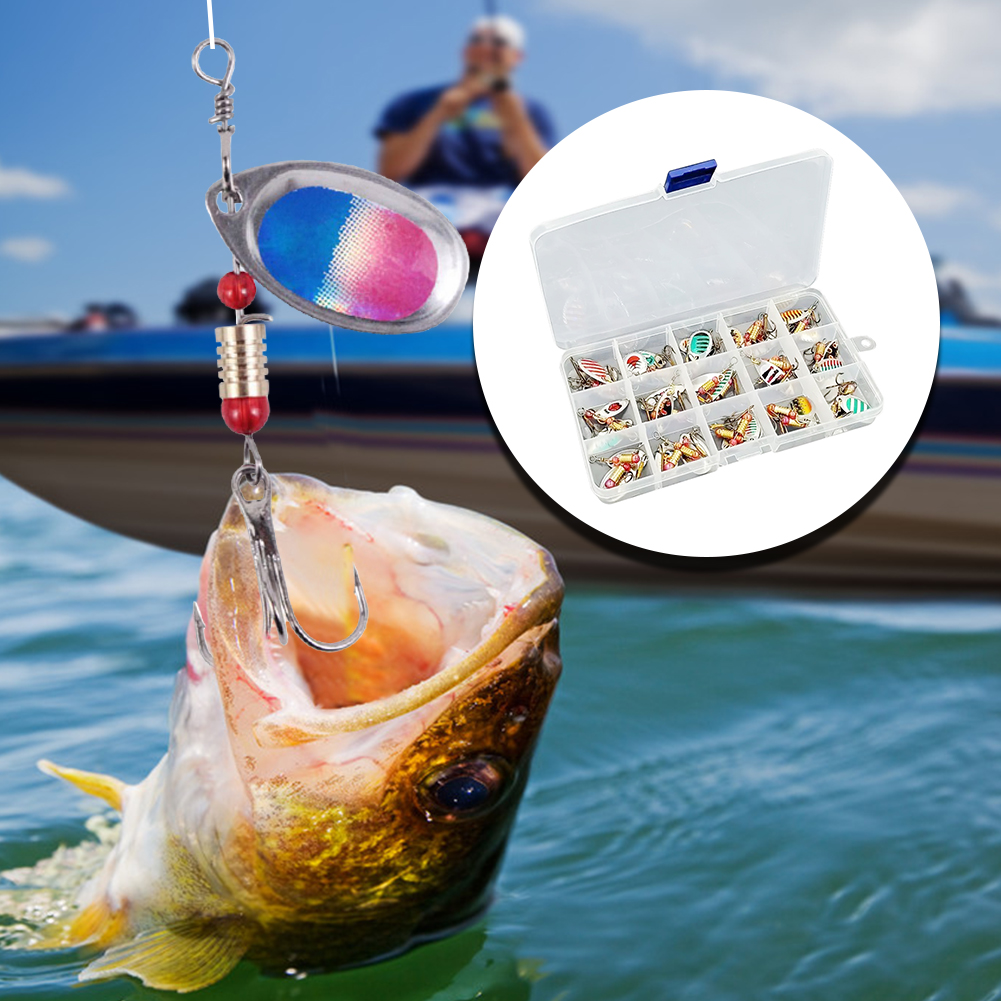 30 Stuks Metalen Lepel Spinner - Fishing Lure Spinner recensie en prijs