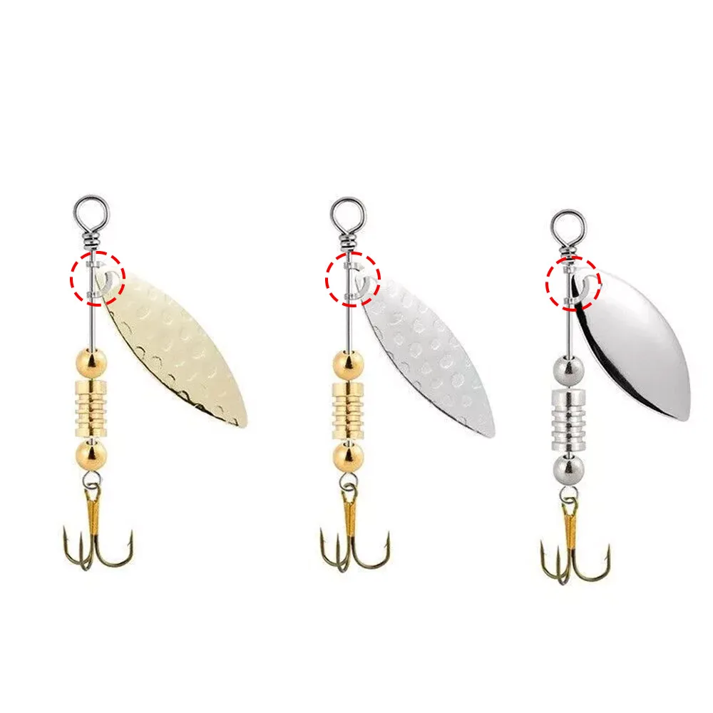 100 stks Vissen U-vormige Vast - Fishing Lure Spinner recensie en prijs