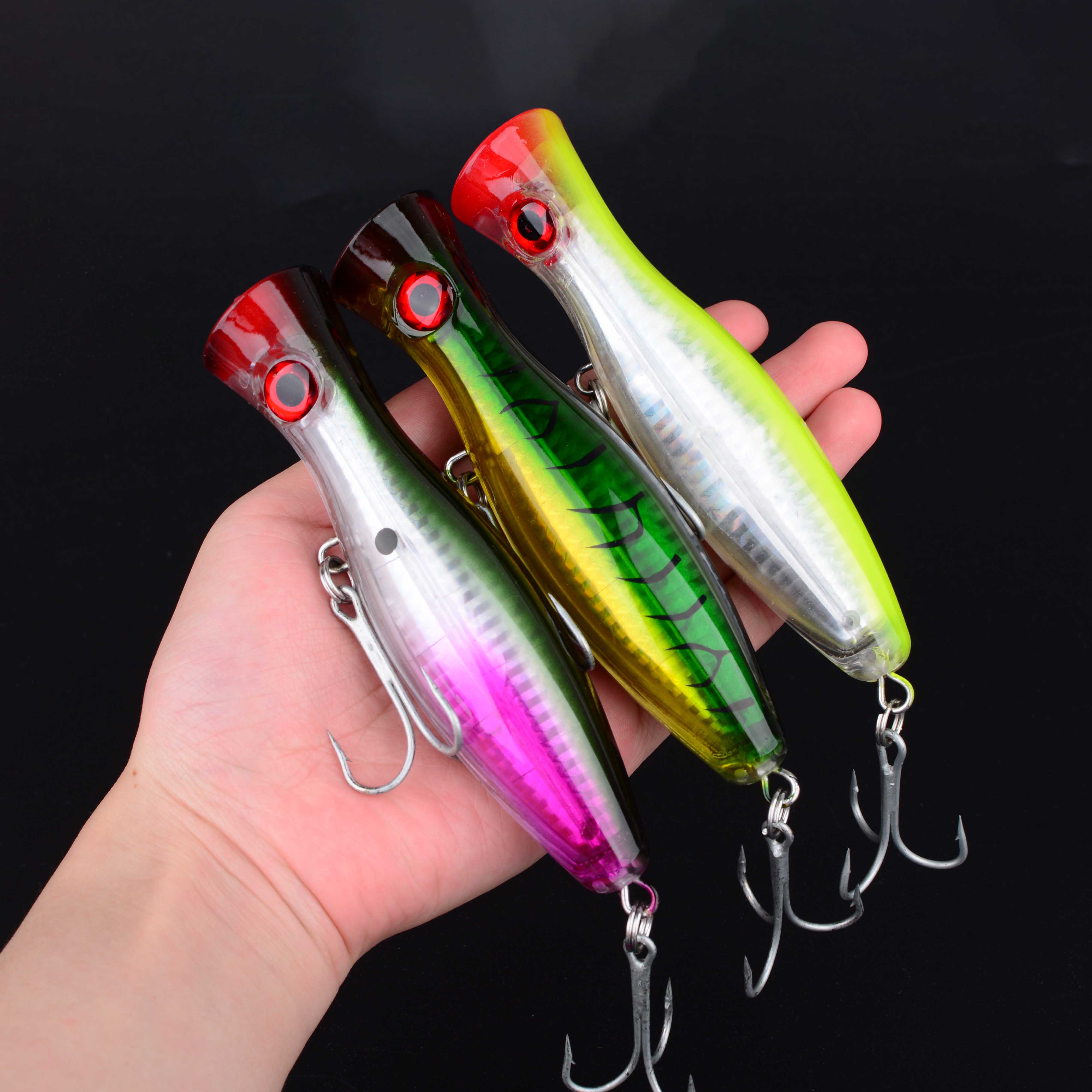 1pc 13CM 42g Grote Popper Drij - Fishing Lure Popper recensie en prijs